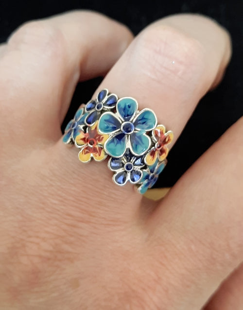 Bohemian Flower Ring