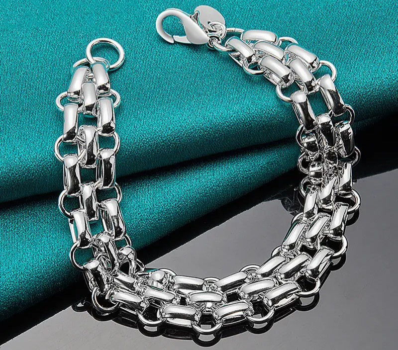 Bracelet 925 Sterling Silver Link Chain