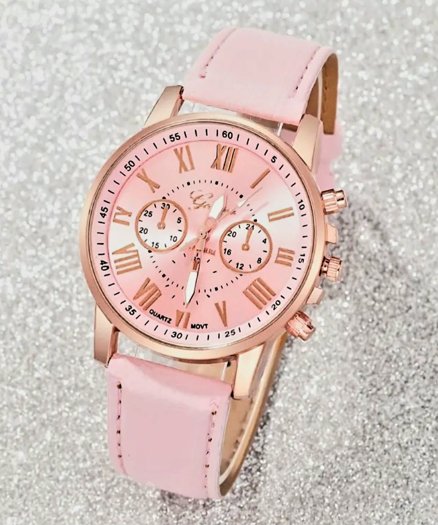 Watches Beautiful Quarts Watches to wear with you outfit of color ( adjustable )